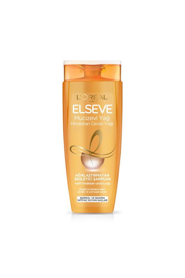 L'Oréal Paris Elseve Mucizevi Hindistan Cevizi Yağı Ağırlaştırmayan Besleyici Şampuan 450 ml 6 Adet - 6
