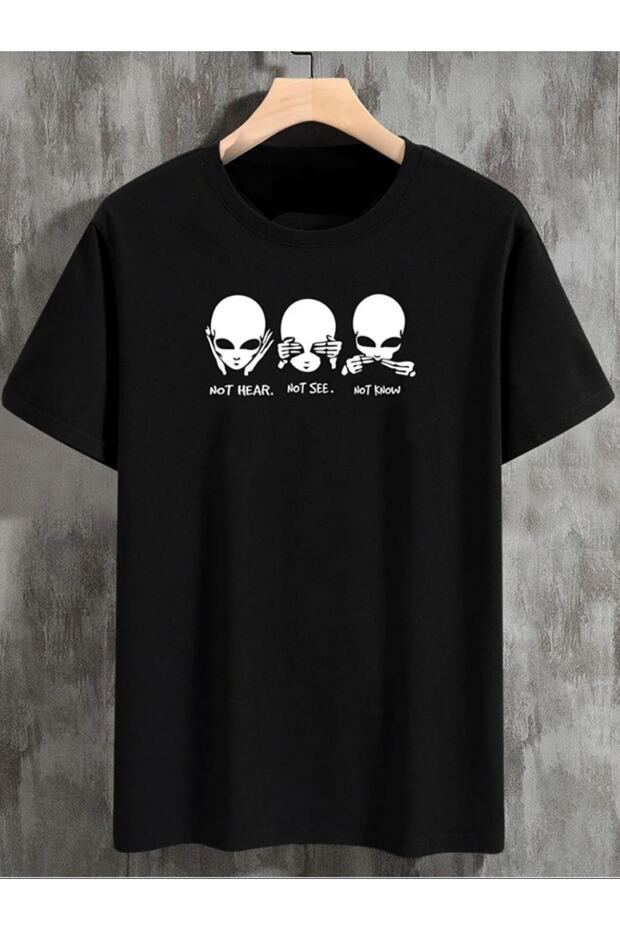 κρανίο μπλουζάκι oversize - 1