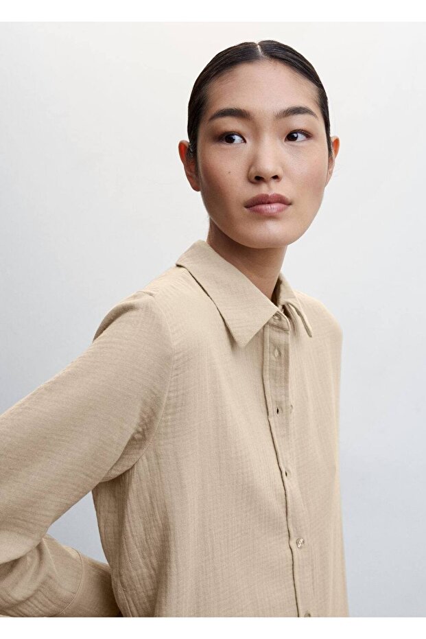 Dokulu pamuklu gecelik - 5