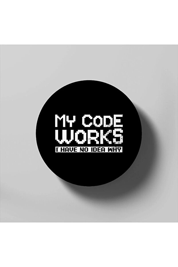 Computer Programming | My Code Works No Idea Gift Coasters - 1