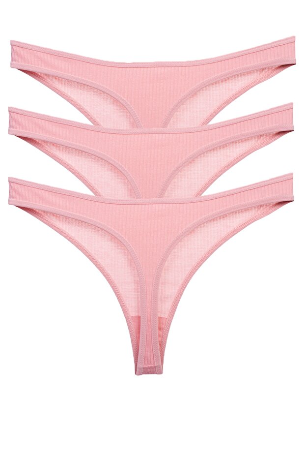 Βαμβακερό στρινγκ 3 Συσκευασία - 1