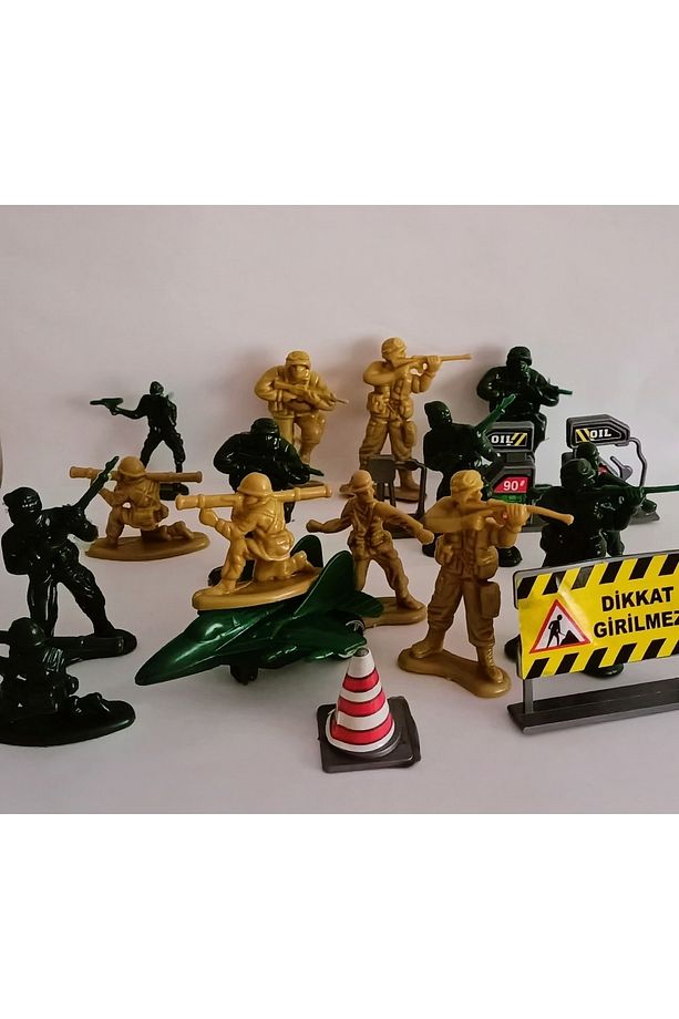 Kurşun Asker Oyuncak Seti - 3