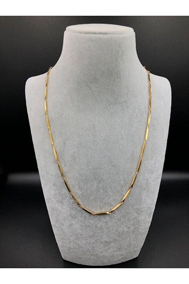 çelik küp üçgen model zincir erkek - 2