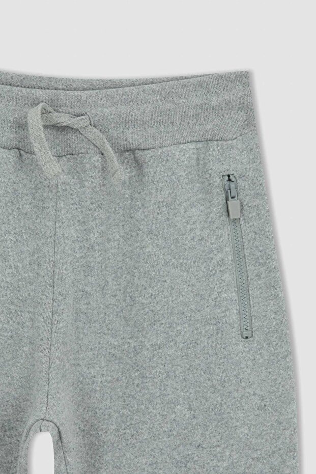 بدلة رياضية للأولاد مزودة بجيب بسحاب أساسي - 5