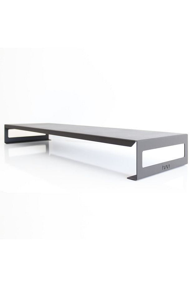 DUAL MONİTÖR STANDI – İKİLİ MONİTÖR STANDI – MONİTÖR YÜKSELTİCİ – METAL – SİYAH – SMS4BL - 4