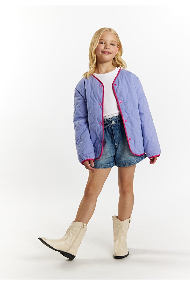 Quilted jacket outside - 2