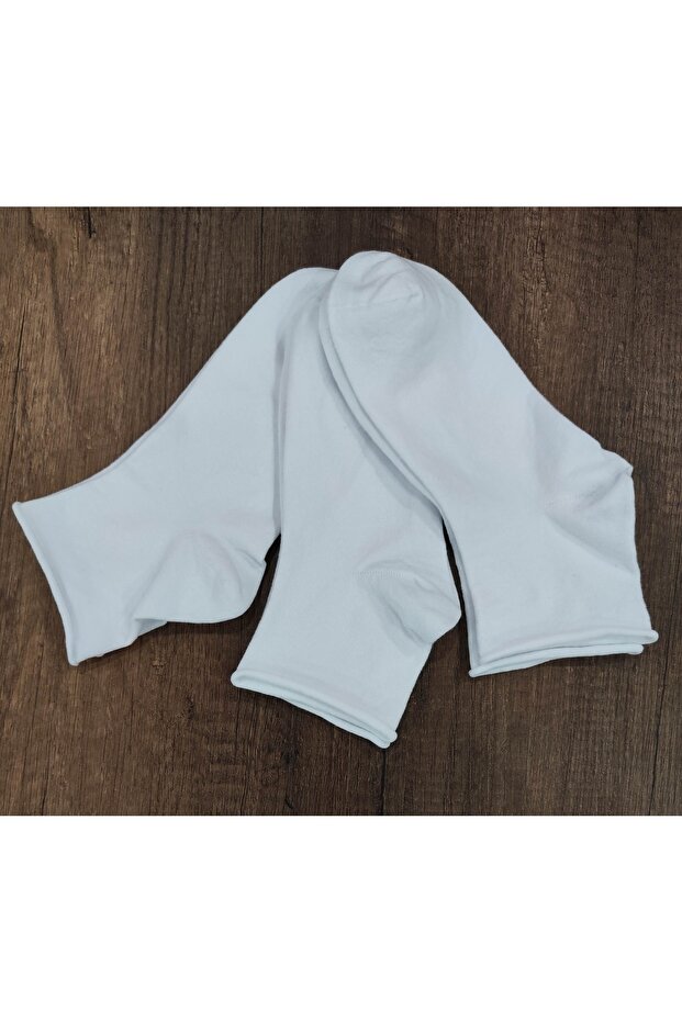 3 Pairs of Short Socks, Non-Rubber, Cotton, Seamless, Premium Series