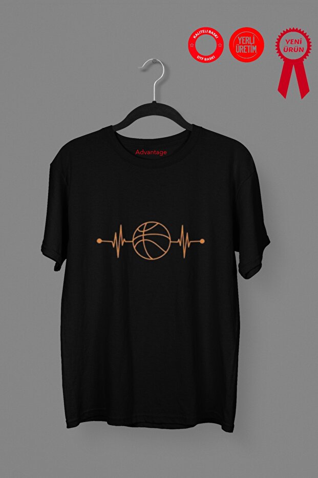 Unisex Basketball (Life Is Better) Printed T-shirt