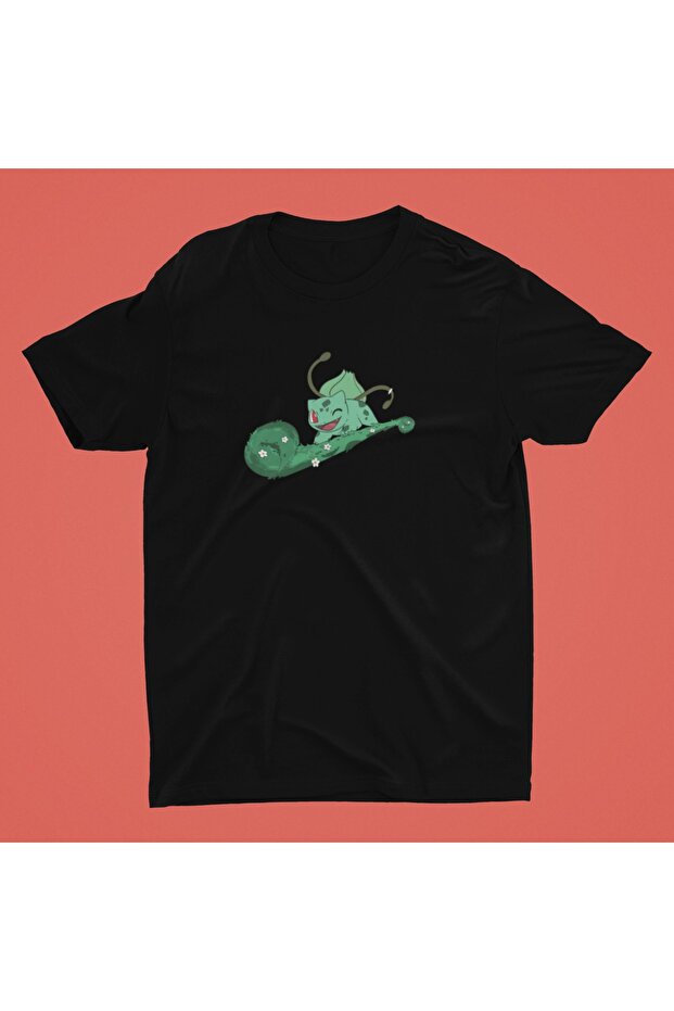 Unisex Oversize T-shirt with Pokemon Bulbasaur Design
