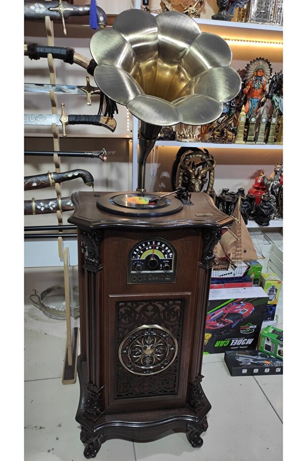 Gramafon Ahşap Gövdeli Üst Segment - 2