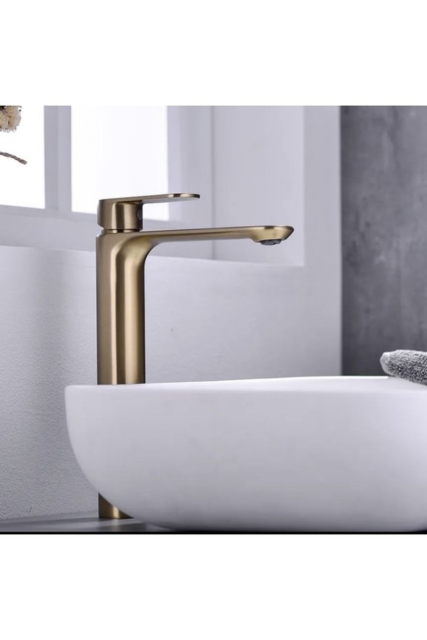 Matte Gold Bowl Sink Faucet Matte Gold Bathroom Faucet Bowl Sink Faucet
