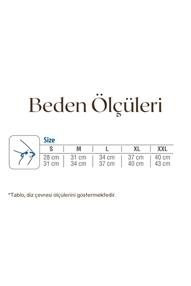 Genufix Basic Elastik Örme Dizlik Xxl - 4