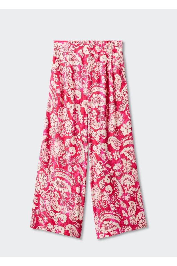 Culotte-Hose mit Blumenmuster - 3