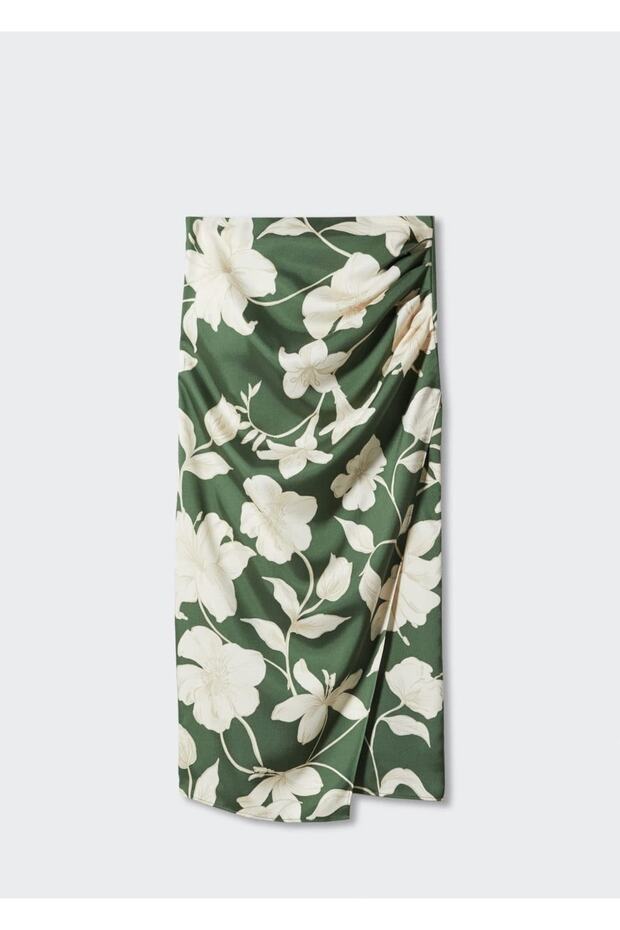 Çiçekli Uzun Etek - 3