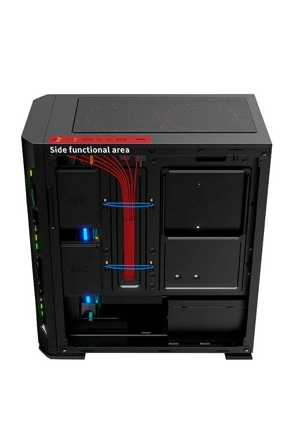 Xf60 I5-10400F 32GB DDR4 RAM 512GB SSD GTX1050Ti Masaüstü Oyuncu Bilgisayarı - 6
