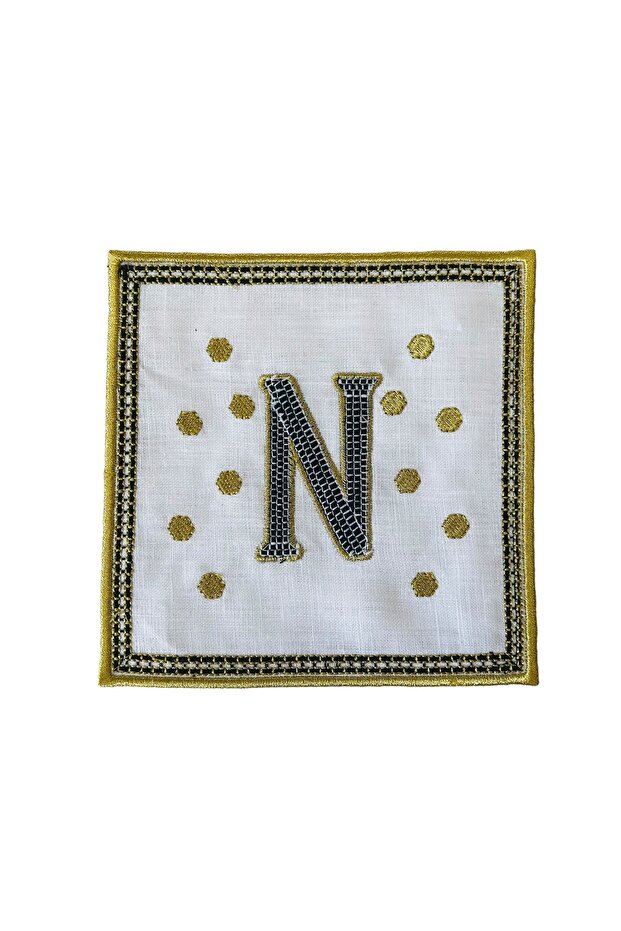 Tiled Margot ́N ́ Letter Cocktail Napkin (1 Piece)