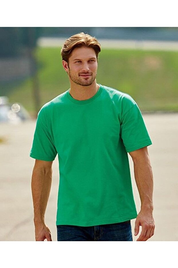 Basic Plain Patternless 3-Piece Oversize Unisex Tshirt Multiple Combination - 4