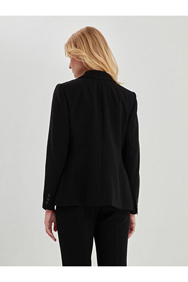 Basic Krep Ceket B00036 - 4