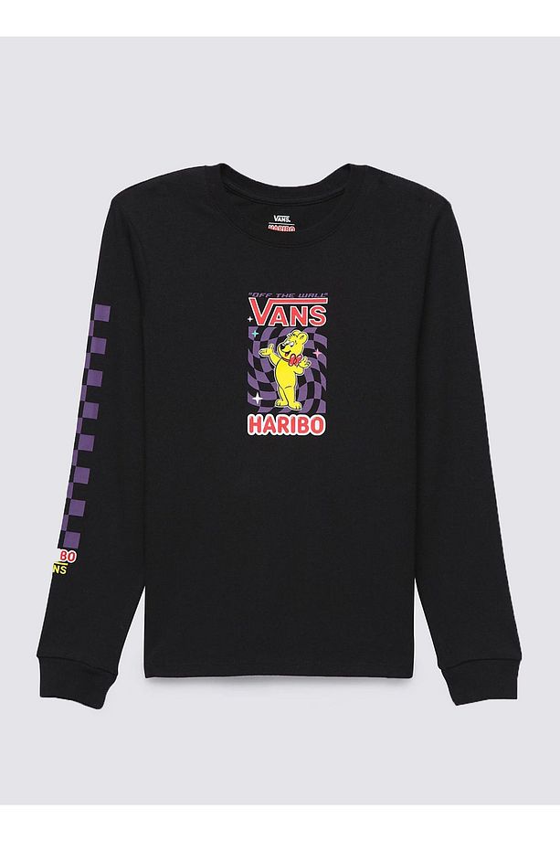 Siyah Erkek Çocuk T-Shirt VN000779BLK1 HARIBO LS BFF - 1