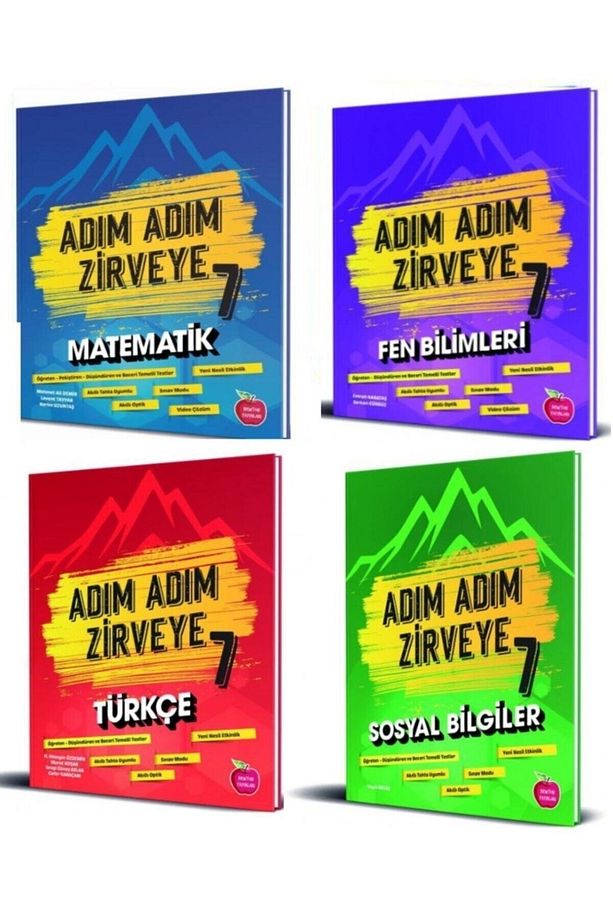 7. Sınıf Adım Adım Zirveye Soru Bankası Seti - 2