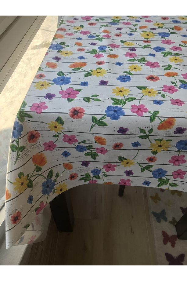 Astarlı masa örtüsü yuvarlak - 8
