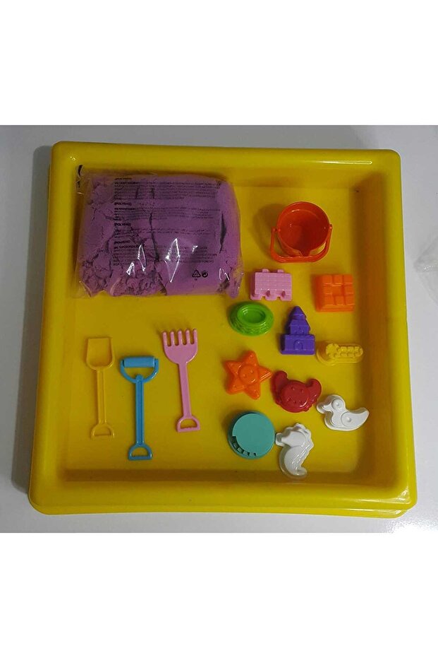 مجموعة الرمل الحركي مع حوض سباحة صغير - 1