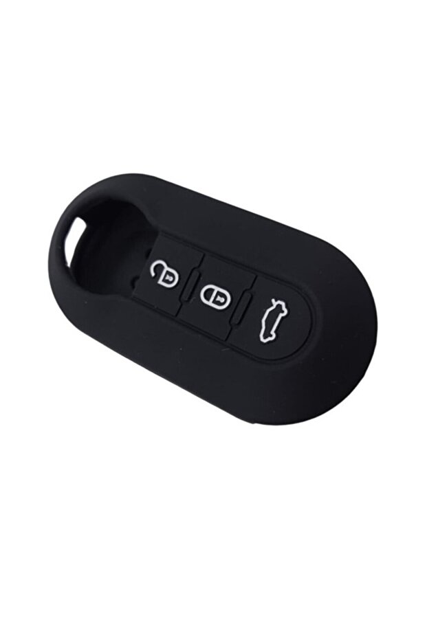 DOBLO FIAT SILICONE KEY CASE أسود