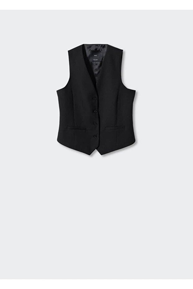 Düğmeli Takım Yelek - 3