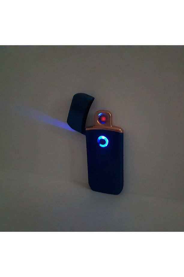 Usb Şarjlı Elektronik Çakmak Dokunmatik Ekran Sigara Çakmağı - 5