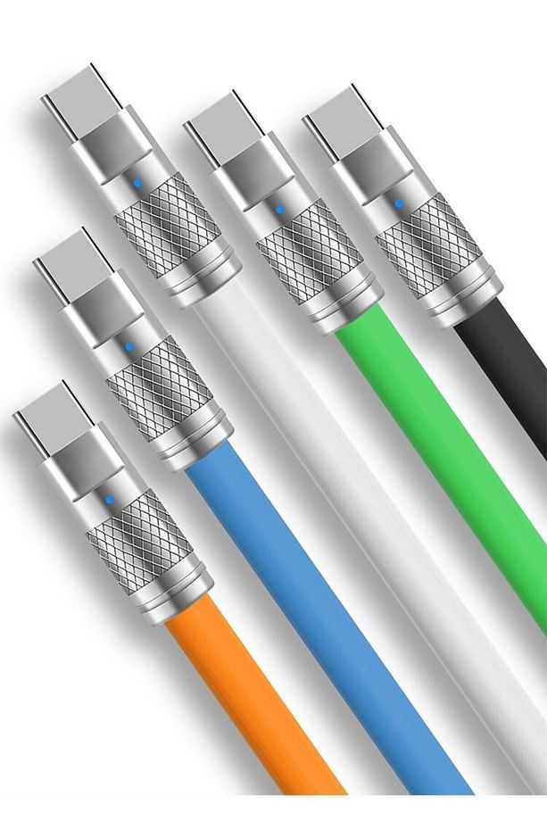 Usb To Type-c 120w 6a Turbo Hızlı Şarj Ve Data Kablosu Samsung Xiaomi Android Uyumlu Esnek Kopmaz - 2