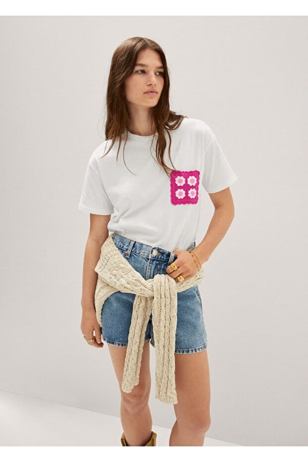 Cepli Kroşe Tişört - 1