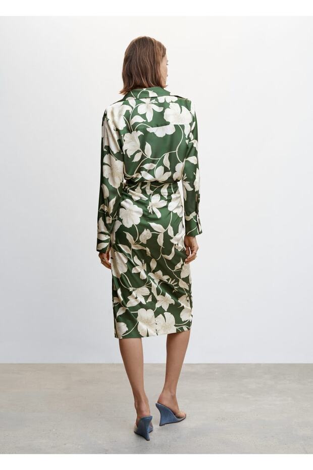 Çiçekli Uzun Etek - 4