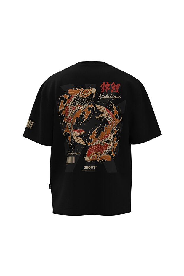 Oversize Nishikigoi Fukushima Unisex T-shirt