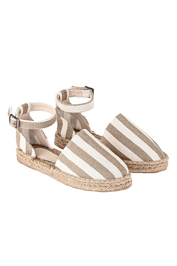 El Yapımı Hasır Taban Espadril - 1