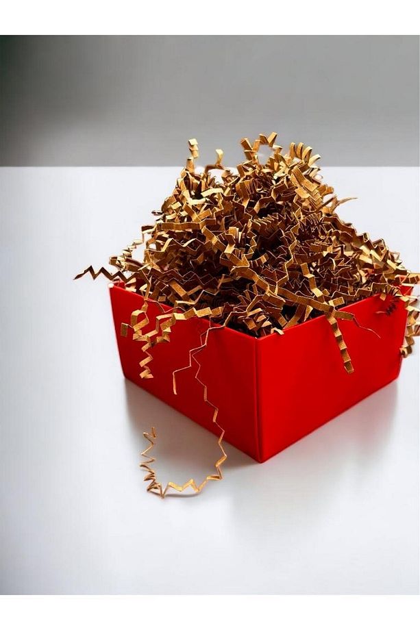 Kırpık Kırpıntı Kağıt Z Zigzag Pelur Kırpıntı Kağıt 100 gr Kraft Renk Süs Dolgu Malzemesi Paper -t5 - 3