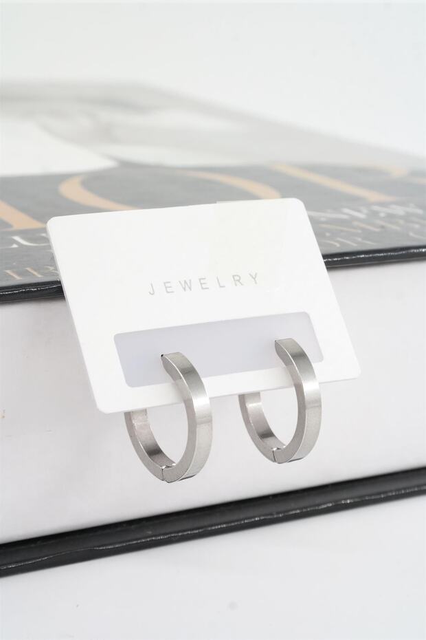 Women's 316 L Stainless Steel 2 cm Hoop Earrings