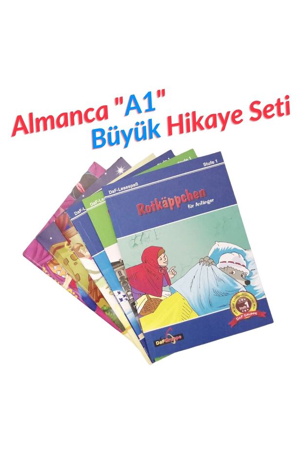 Almanca A1 Büyük Hikaye Seti - 6 Hikaye 1 Hikaye Hediye - 2