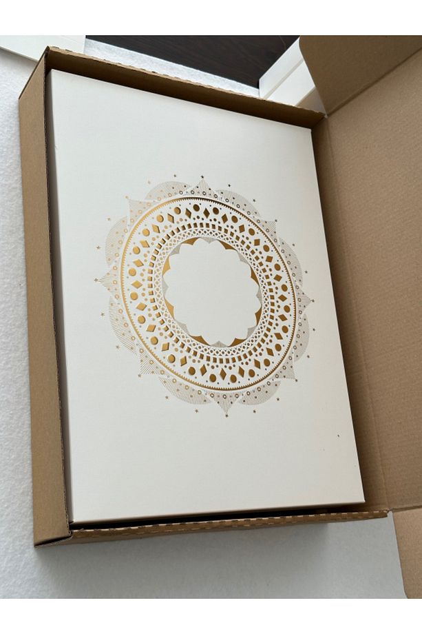 Kabe Desenli Seccade Seti Dini Hediyelik Set - 3