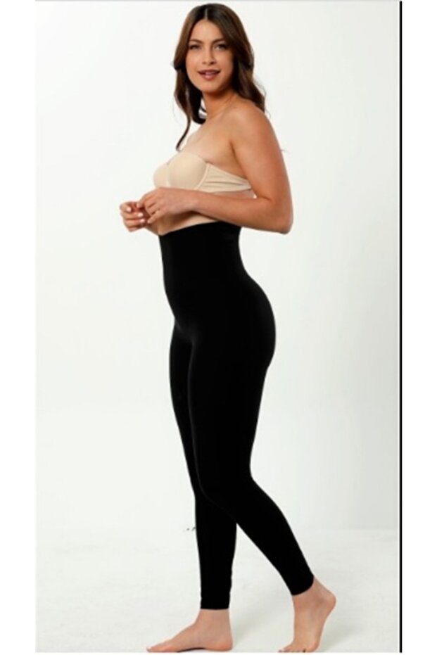 High Waist Corset Shaping Leggings Laser Cut