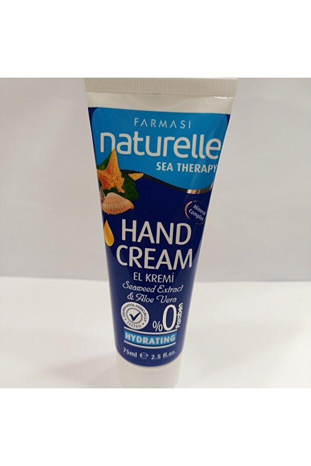 Naturelle Seaweed Aloe Vera Moisturizing Hand Cream 75 ml