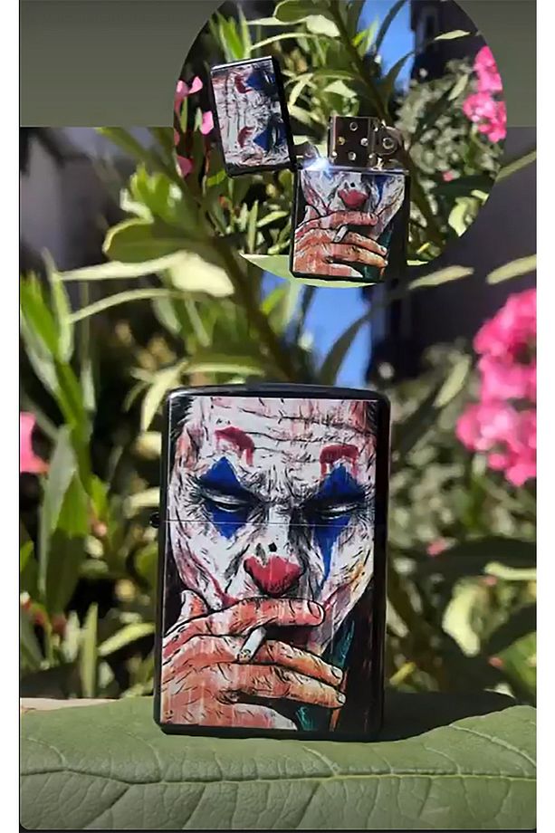 Joker - Benzinli Çakmak Uv Baskı - 3