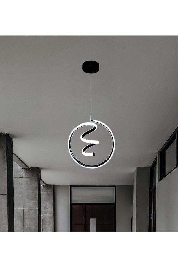 Modern Sarkıt helezon Ledli avize - 1