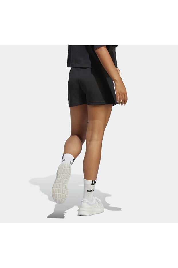 Future Icons 3 Stripes Kadın Siyah Şort - 3