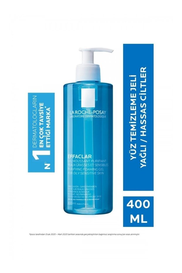 Purifying Facial Cleansing Gel for Oily and Acne Prone Sensitive Skin 400 ml