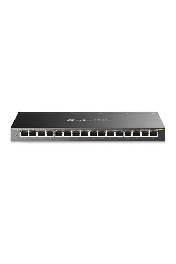 nslx TL-SG116E, 16-Port 10/100/1000 Mbps Gigabit Unmanaged Pro Switch StorewNew 1037065 - 1