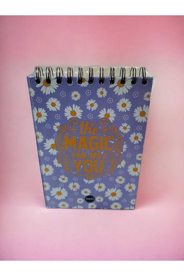 Siyah Yapraklı defter/ Bam Black Paper Note book - 1
