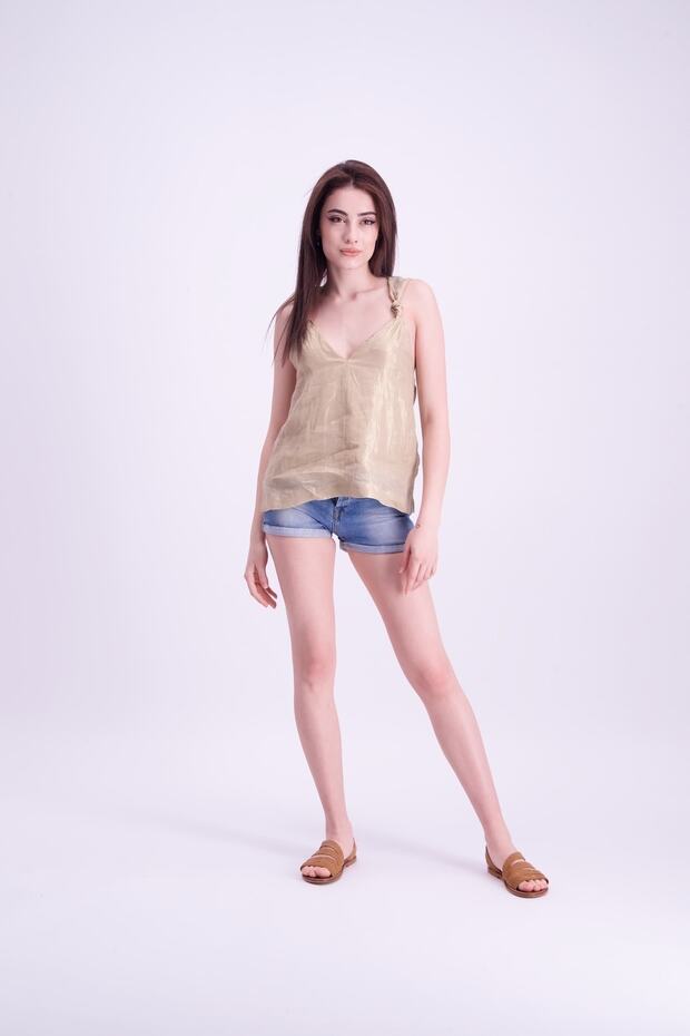 Sırt detaylı top - 1