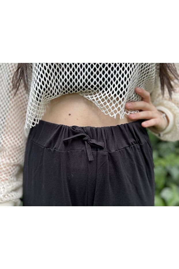 Pantaloni de damă negri - 8