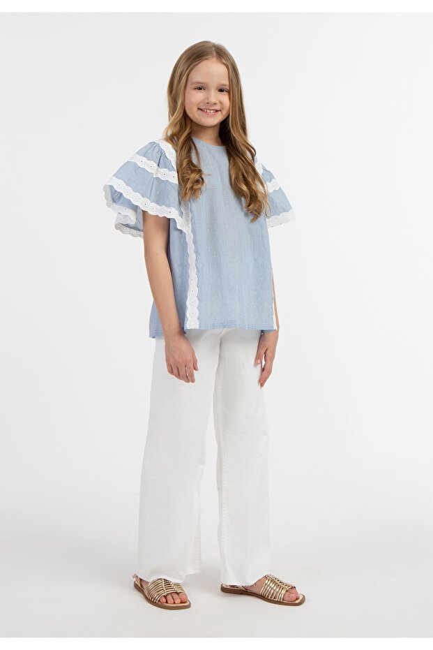 Mädchen Blusenshirt mimo - 1