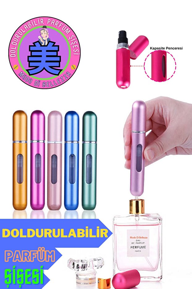 Doldurulabilir Mini Parfüm Şişesi - 1